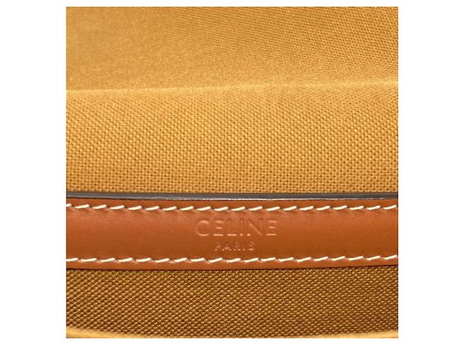 Céline Celine Triomphe Schultertasche Braun - Ansicht 6
