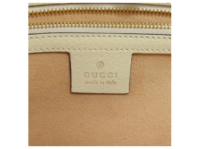 Gucci Ophidia 2-Way Handtasche Weiß Rot Marineblau - Ansicht 6