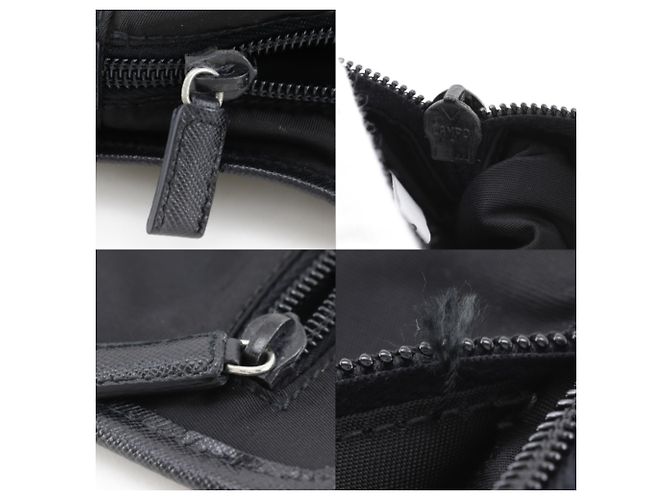 Prada Reisebeutel 2N0888 Schwarz - Ansicht 8