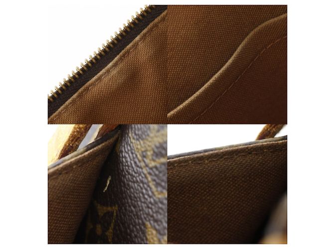 Borsa Tote Louis Vuitton Totally PM M56688 Marrone Monogramma - vista 11