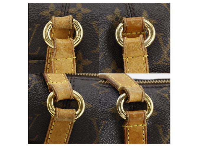 Borsa Tote Louis Vuitton Totally PM M56688 Marrone Monogramma - vista 14