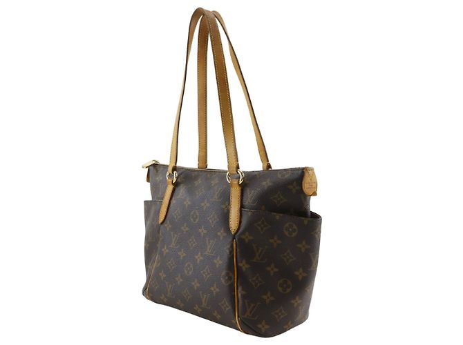 Borsa Tote Louis Vuitton Totally PM M56688 Marrone Monogramma - vista 2