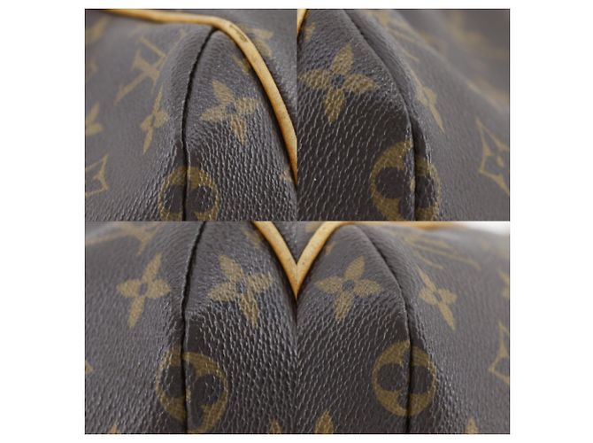 Borsa Tote Louis Vuitton Totally PM M56688 Marrone Monogramma - vista 4