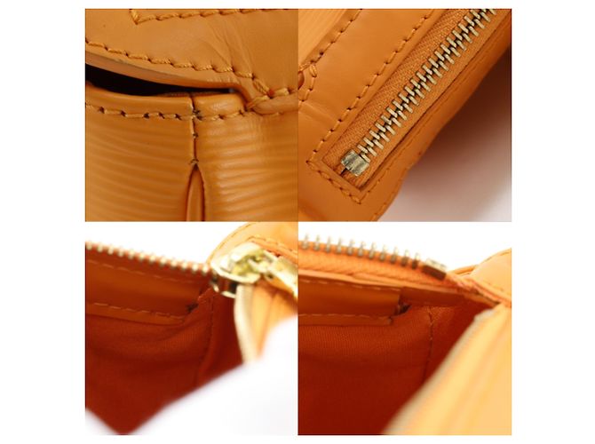 Louis Vuitton Danura PM Handtasche Orange Grau - Ansicht 11
