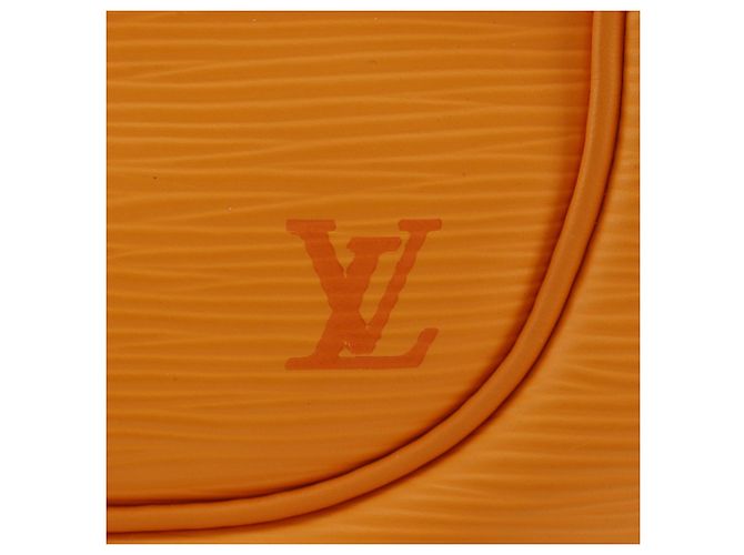 Louis Vuitton Danura PM Handtasche Orange Grau - Ansicht 15