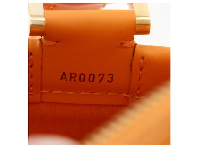 Louis Vuitton Danura PM Handtasche Orange Grau - Ansicht 17