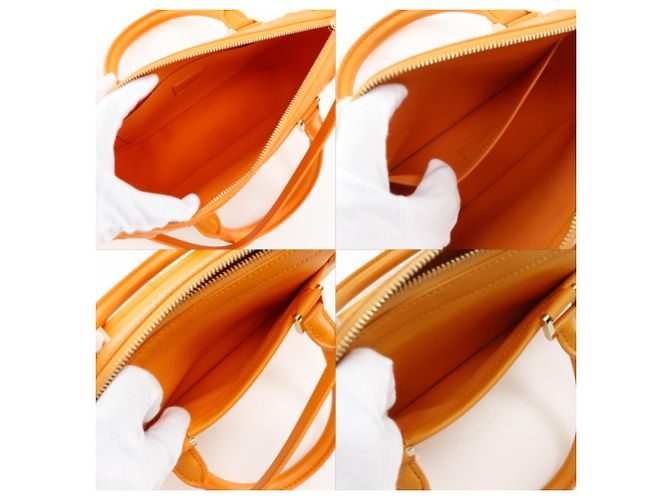 Louis Vuitton Danura PM Handtasche Orange Grau - Ansicht 6
