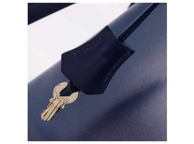 Hermès Borsa Hermes Bolide 31 in Blue Marine Blu navy - vista 15