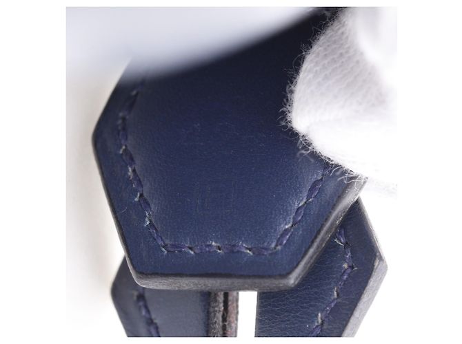 Hermès Borsa Hermes Bolide 31 in Blue Marine Blu navy - vista 18