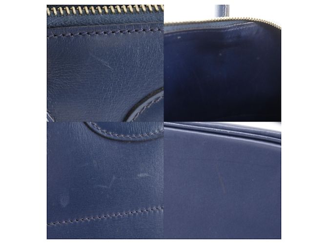 Hermès Borsa Hermes Bolide 31 in Blue Marine Blu navy - vista 9