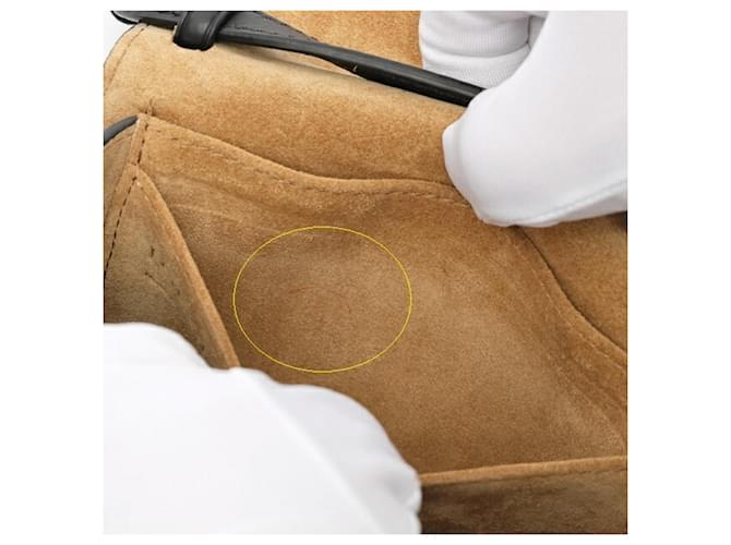 Borsa a tracolla mini Loewe Gate Dual Nero - vista 8