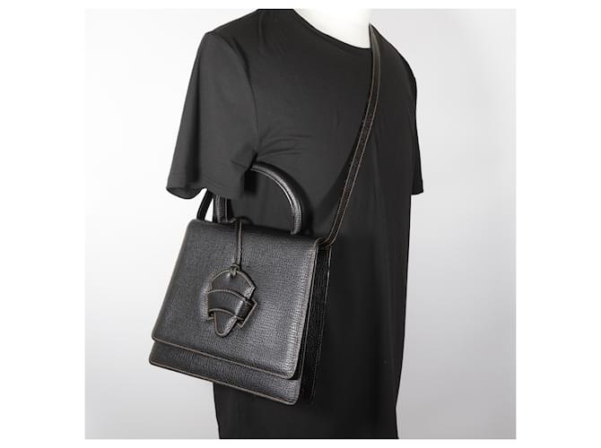 Borsa Loewe Barcelona Nero - vista 18