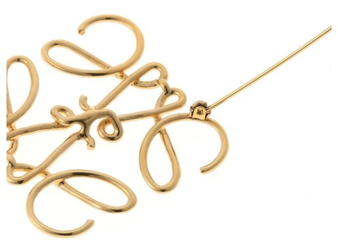 Spilla Anagramma Loewe Dorata D'oro - vista 4