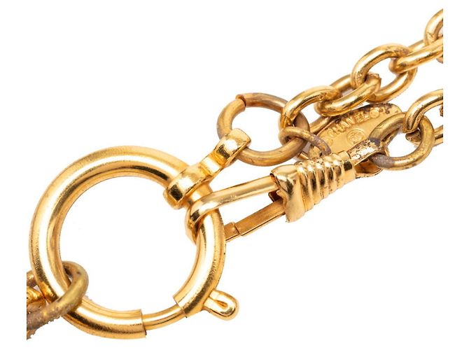 Chanel 31 RUE CAMBON Cambon Vintage Rogue Chain Necklace D'oro - vista 5