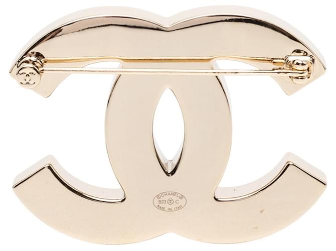 Timeless Spilla Chanel Coco Mark Bicolore Nero Rosa D'oro - vista 2