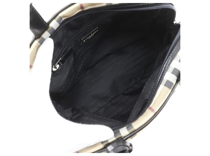 Borsa Burberry Nova Check Beige - vista 6