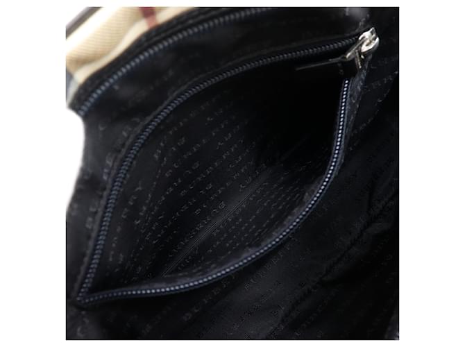 Borsa Burberry Nova Check Beige - vista 7