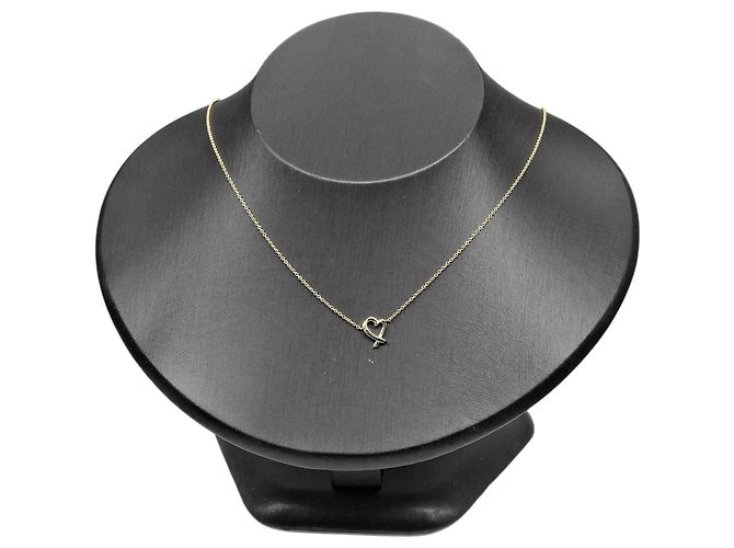 Collana Tiffany & Co. Loving Heart in oro giallo 18K - vista 2