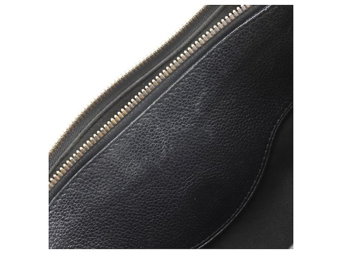 Borsa Louis Vuitton Pallas MM Marrone Nero Monogramma - vista 8