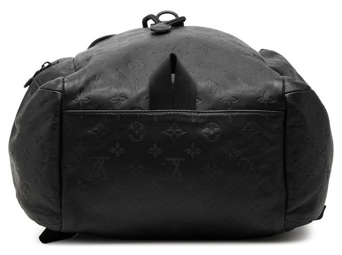 Louis Vuitton Monogram Shadow Discovery Backpack Black - view 3