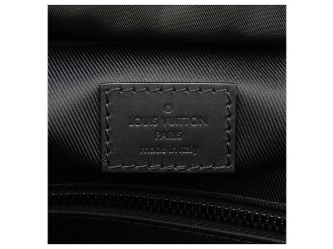 Louis Vuitton Monogram Shadow Discovery Backpack Black - view 7