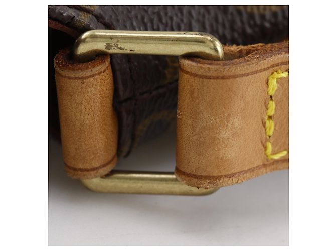 Borsa a tracolla Louis Vuitton Musette Tango Marrone Monogramma - vista 11