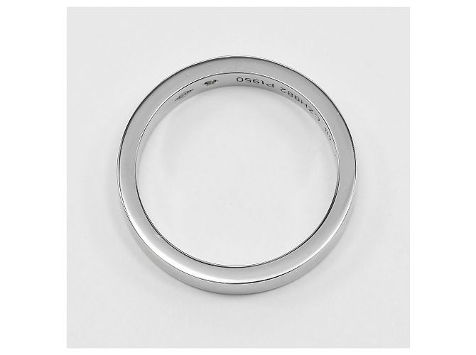 Cartier C de Engraved Ring aus Platin - Ansicht 10