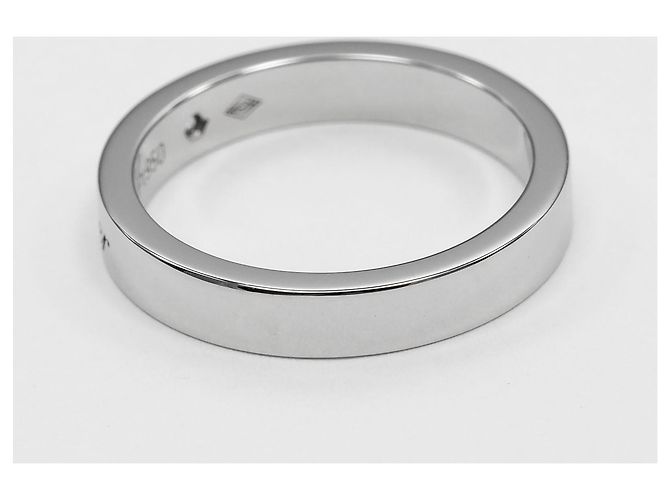 Cartier C de Engraved Ring aus Platin - Ansicht 7