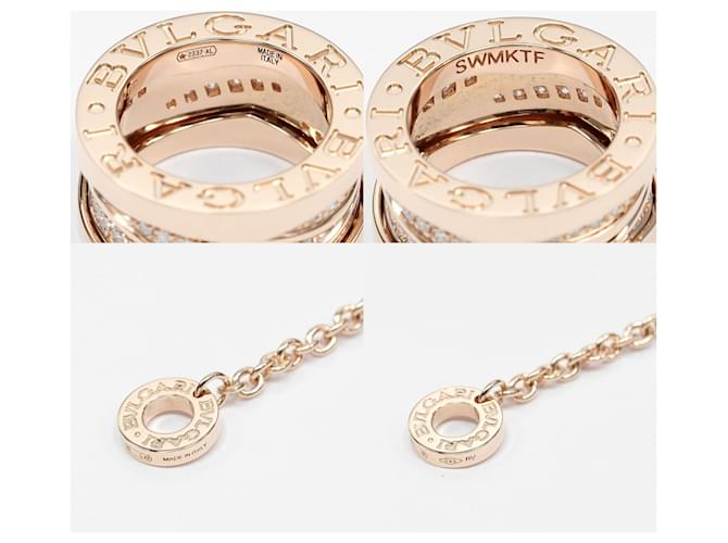 Bulgari Collana Bvlgari B.zero1 Design Legend Rosa - vista 10