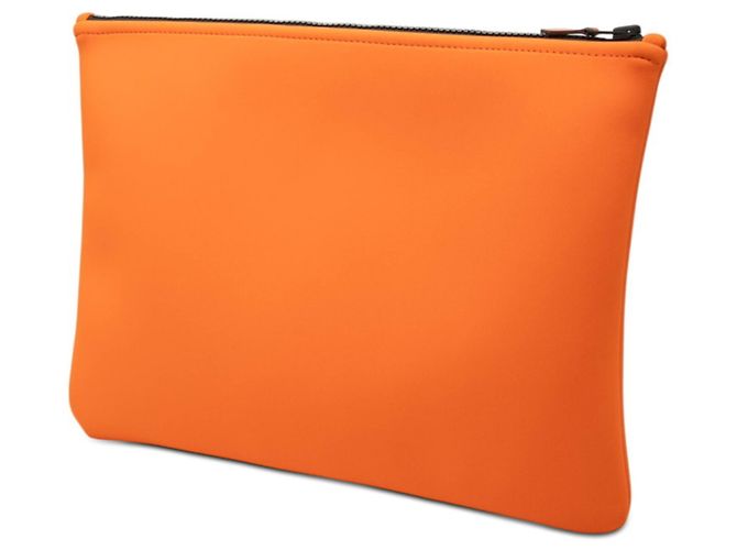 Hermès Clutch Hermes Neoban GM Arancione - vista 2