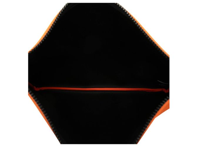 Hermès Clutch Hermes Neoban GM Arancione - vista 4