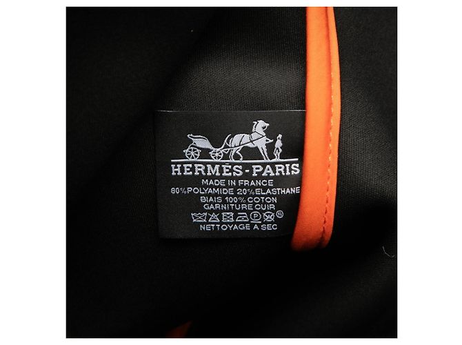 Hermès Clutch Hermes Neoban GM Arancione - vista 5