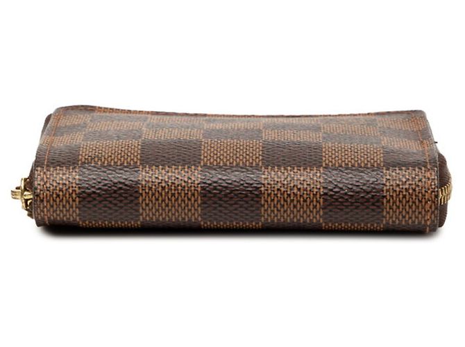 Monedero Zippy Damier Louis Vuitton Castaño - vista 3