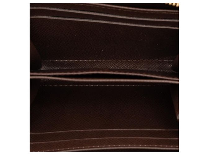 Monedero Zippy Damier Louis Vuitton Castaño - vista 4