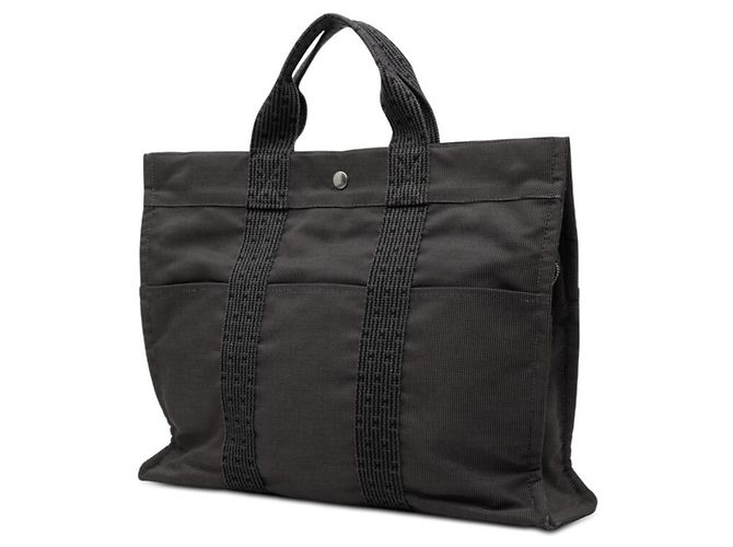 Hermès Borsa Tote Hermes Herline MM Marrone - vista 2