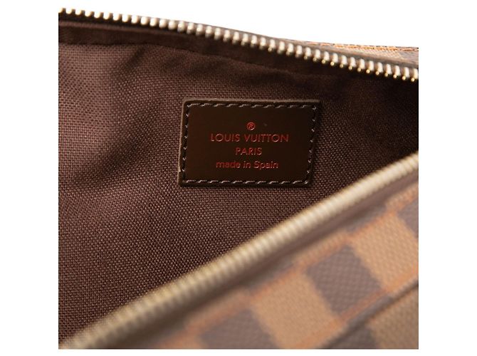Borsa a tracolla Louis Vuitton Damier Geronimos Marrone - vista 5