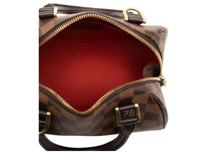 Mini borsa Louis Vuitton Damier Rivera Marrone - vista 4