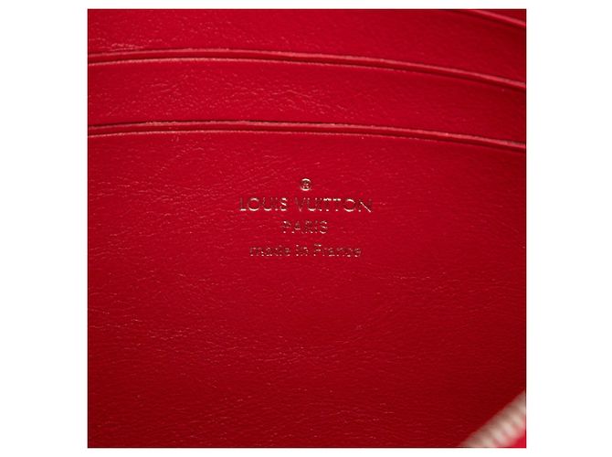 Clutch Louis Vuitton New Wave Pochette Zip Clutch Bag Rosso - vista 5