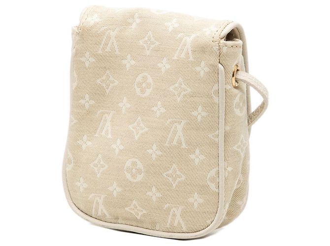 Louis Vuitton Monogram Mini Lin Pochette Cancun Beige - vista 2