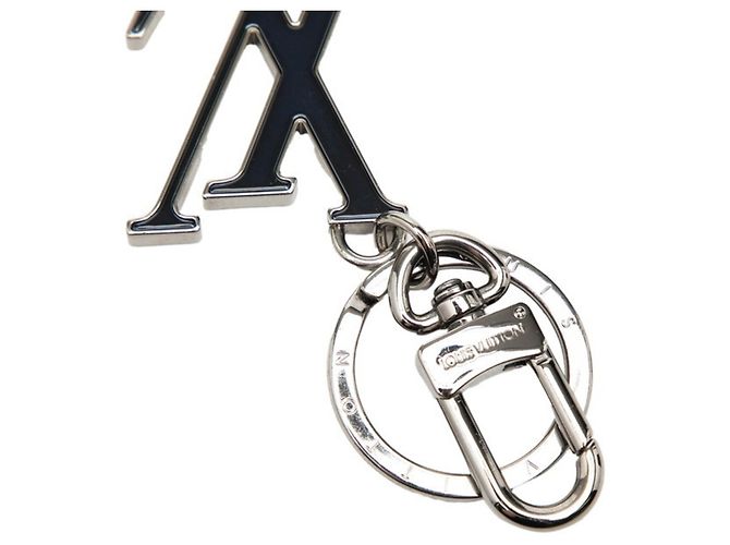 Portachiavi Louis Vuitton Portefeuille LV Chromatic Nero Argento - vista 3