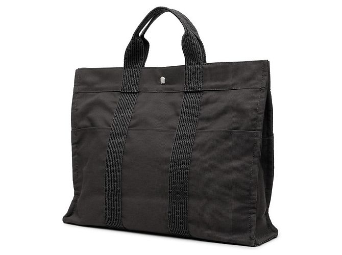 Hermès Borsa Tote Hermes Herline MM Marrone - vista 2