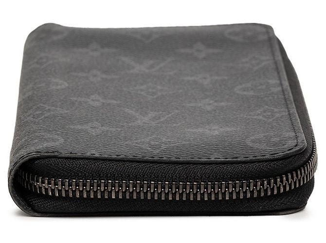 Louis Vuitton Monogram Eclipse Long Wallet Brown Black - view 3