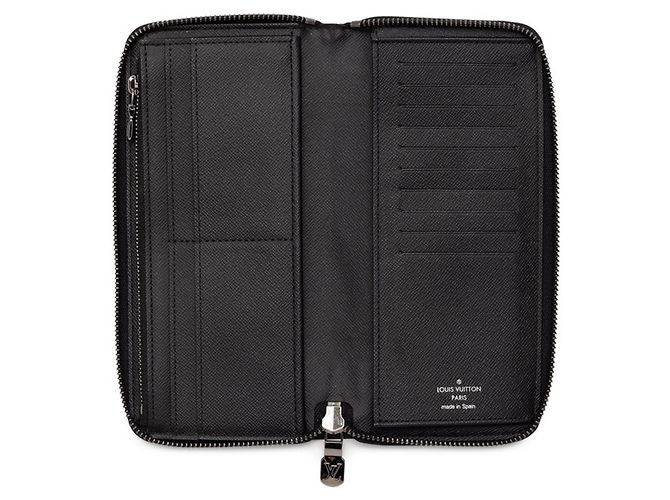 Louis Vuitton Monogram Eclipse Long Wallet Brown Black - view 4