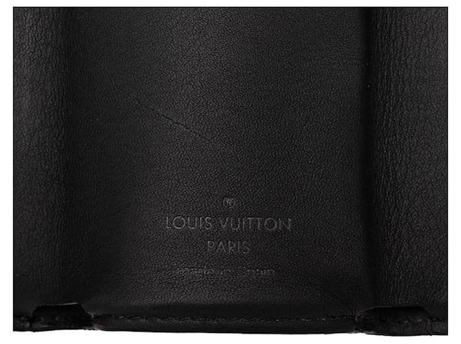 Louis Vuitton Monogram Eclipse Reverse Discovery Compact Wallet Brown - view 6