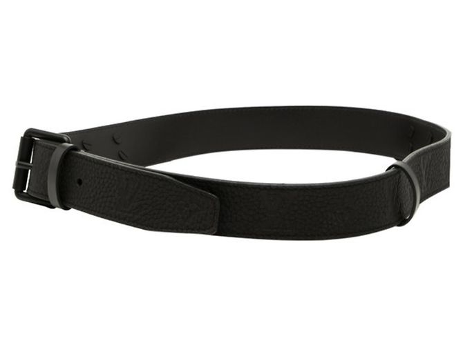 Cintura Monogram Taurillon Signature Louis Vuitton Nero - vista 2