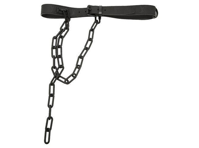 Cintura Monogram Taurillon Signature Louis Vuitton Nero - vista 4
