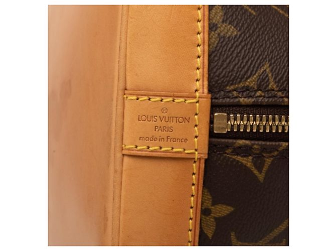 Bolso Louis Vuitton Monogram Alma PM Castaño - vista 10