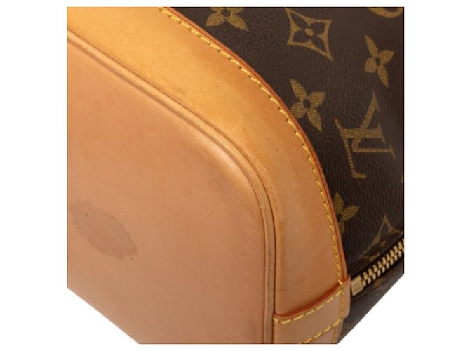Bolso Louis Vuitton Monogram Alma PM Castaño - vista 4