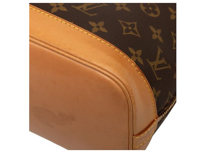 Bolso Louis Vuitton Monogram Alma PM Castaño - vista 6