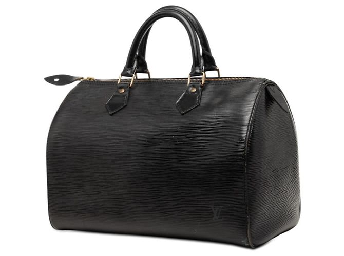 Borsa Louis Vuitton Epi Speedy 35 Nero - vista 2
